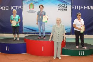 Команда Башмаковского района стала победителем Спартакиады пенсионеров Пензенской области