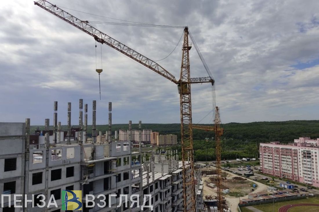 За 7 месяцев 2022 года в Пензенской области ввели в эксплуатацию около 400 тысяч квадратных метров жилья