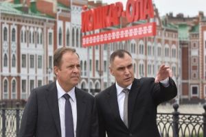 Комаров посетил  Школу креативных индустрий в  Марий Эл