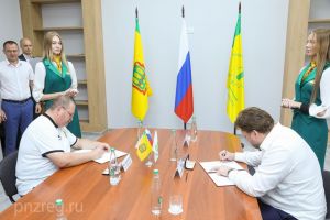 Подписано соглашение о сотрудничестве между правительством Пензенской области и АО «Росагролизинг»
