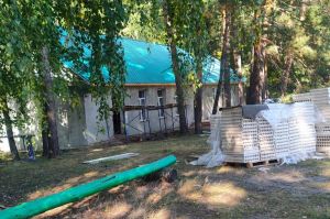 Ремонт лагеря  «Солнечная поляна» в Сердобском районе завершат до конца октября