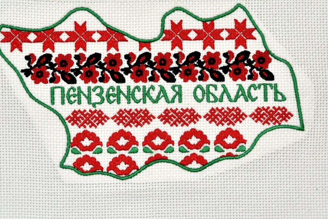 Рукодельницы из Пензенской области приняли участие в проекте «Вышитая карта России» (0+)