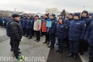Личный состав пензенского отряда содействия полиции «Тигр» приведен к присяге