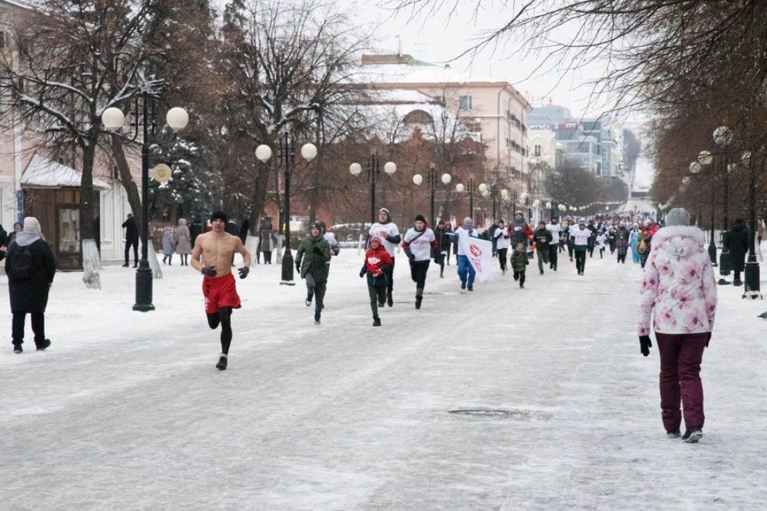 Жителей Пензы пригласили пробежаться по Московской 1 января