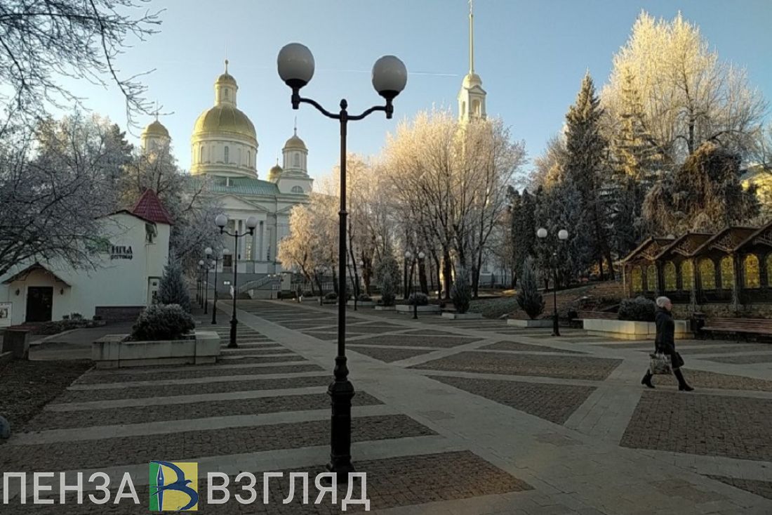 Мороз, поздравление с Рождеством и сгоревший автомобиль - новости Пензы и области за 7 января