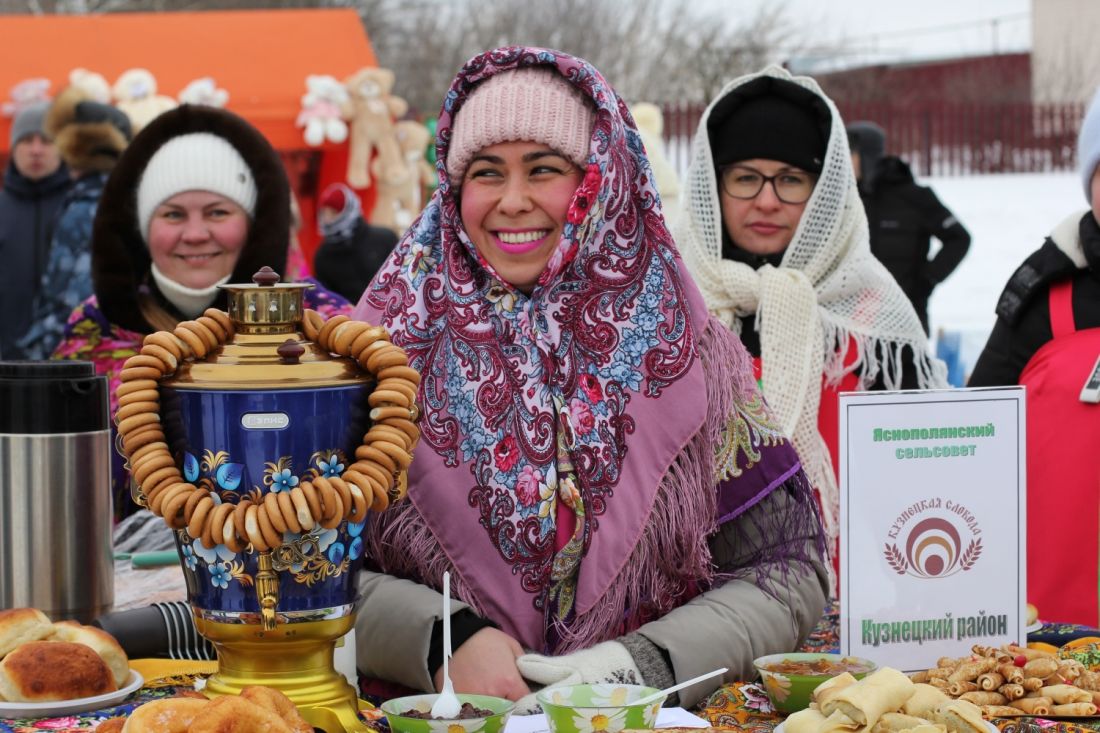 На Масленице в Кузнецком районе пензенцы узнали рецепт «радищевского блина» (0+)
