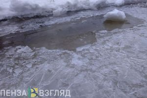 Пензенцам рассказали, что делать, если провалились под лед