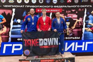 Пензенцы завоевали медали чемпионата ПФО по спортивной борьбе