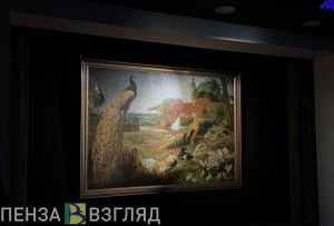 В пензенском Музее одной картины выставляется произведение Пауля де Воса «Ворона в павлиньих перьях» (12+)