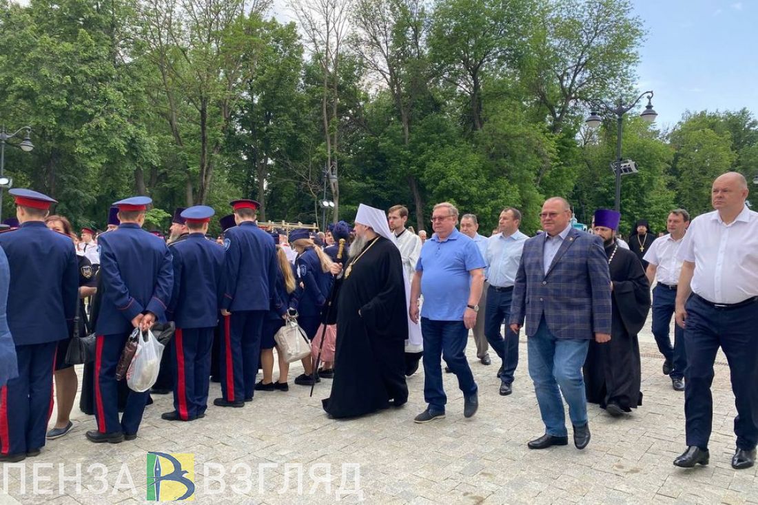Председатель Императорского православного палестинского общества Сергей Степашин посетил Пензу