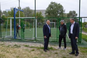В пензенском районе Шуист восстановили поврежденную спортивную площадку