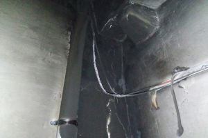 На Заводской улице Каменки местные жители потушили пожар
