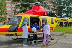 Из Каменки в Пензу на вертолете доставили пациента