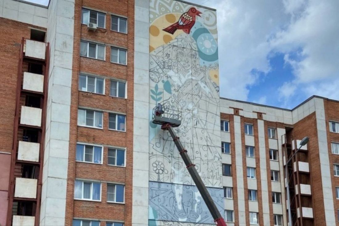 На стене пензенской девятиэтажки появится новый стрит-арт-объект