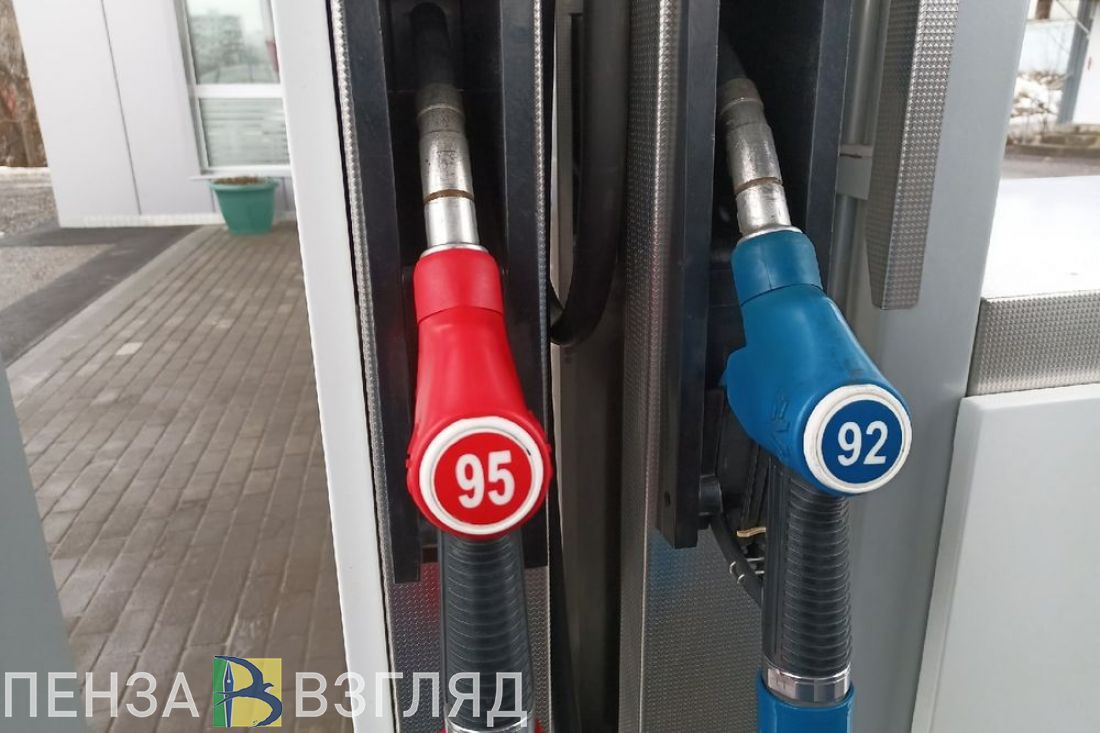 Стоимость бензина на АЗС в Пензе вновь выросла