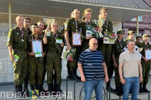 В Пензе вручили награды победителям соревнований сборов ПФО «Гвардеец»