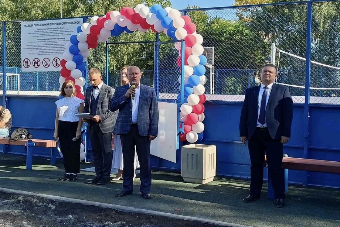 Вячеслав Космачев принял участие в открытии нового спортобъекта в Сердобске