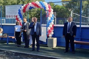 Вячеслав Космачев принял участие в открытии нового спортобъекта в Сердобске