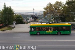 Пензенцы могут проголосовать за введение нового троллейбуса до Спутника