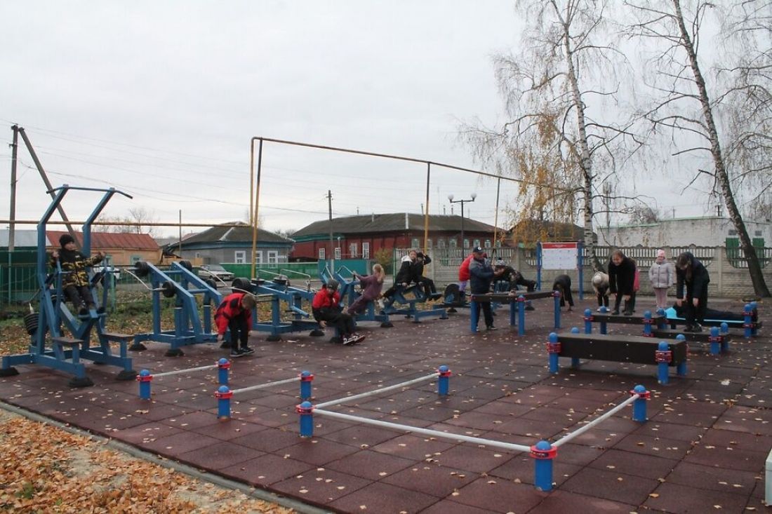 В Тамалинском районе установили спортплощадку для подготовки к сдаче норм ГТО