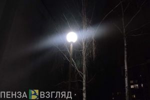 После вмешательства прокуратуры в Тамалинском районе восстановили освещение