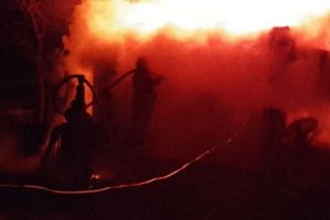 При пожаре в Колышлейском районе погиб мужчина