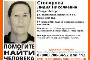 В Золотаревке пропала 82-летняя женщина