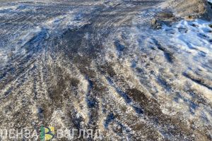 На улице Калинина в Пензе дорогу залило кипятком