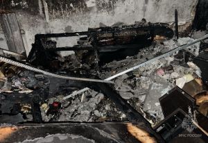 В ГУ МЧС назвали причину пожара на улице Кижеватова в Пензе