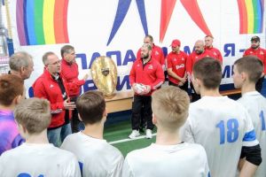 Юные белгородские футболисты встретились с игроками РК «Локомотив-Пенза»
