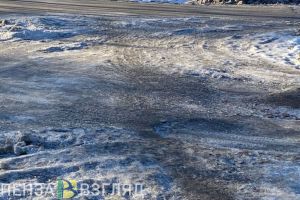 В Спасском районе дорожников оштрафовали на 20 тысяч рублей за скользкий участок