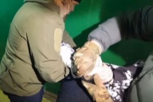 Появилось видео задержания кузнечанина, подозреваемого в шпионаже