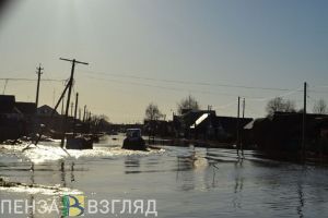Пензенцам сообщили о паводковой ситуации в регионе