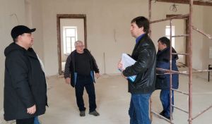 Бедикин проверил, как продвигается ремонт районного Дома культуры