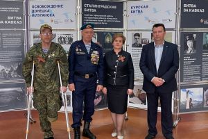 В Пензе открыли передвижную выставку «Дни воинской славы: О героях и сражениях»