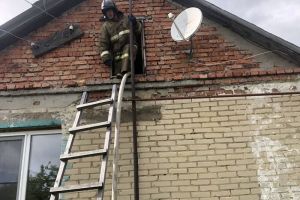 При пожаре в Лунинском районе погиб пожилой мужчина