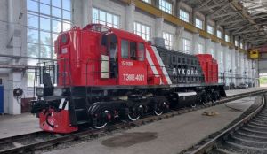 В сердобском промпарке «Мастер» отремонтировали первый тепловоз