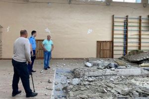 Школа в Белинском районе, где рухнула кровля, начнет работу в новом учебном году