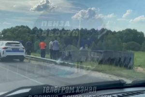 Появилось видео с места смертельного ДТП в Бессоновском районе