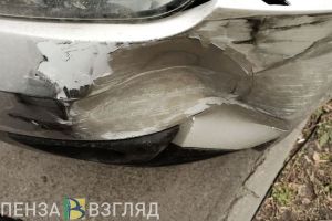 В Городищенском районе водитель иномарки слетел в кювет и врезался в дерево