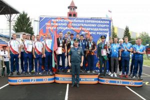 Зареченцы стали призерами состязаний по пожарно-спасательному спорту