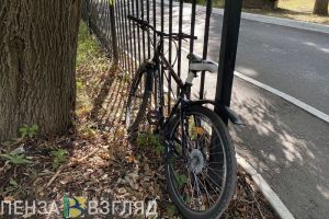 На проспекте Победы в Пензе неизвестный велосипедист сбил ребенка