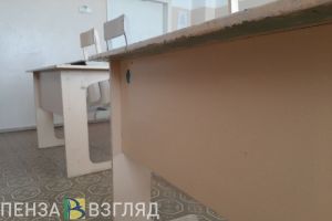 В городищенской школе выполняют ремонт фасада и стен