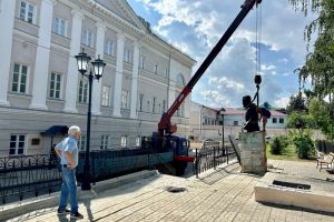 В Пензе демонтировали памятник К. А. Савицкому