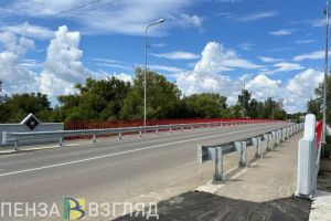 Олег Мельниченко осмотрел главный мост Нижнего Ломова после реконструкции