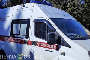 В Кузнецке посреди города сбили мотоциклиста