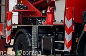 В многоквартирном доме на проспекте Победы в Пензе произошел пожар