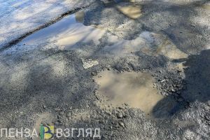 Пензенцы пожаловались на благоустройство территории перед школой № 28