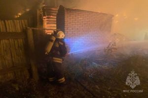 Стали известны подробности пожара в Лопатинском районе, где погибли двое