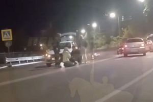 На Набережной реки Мойки в Пензе автомобиль сбил женщину